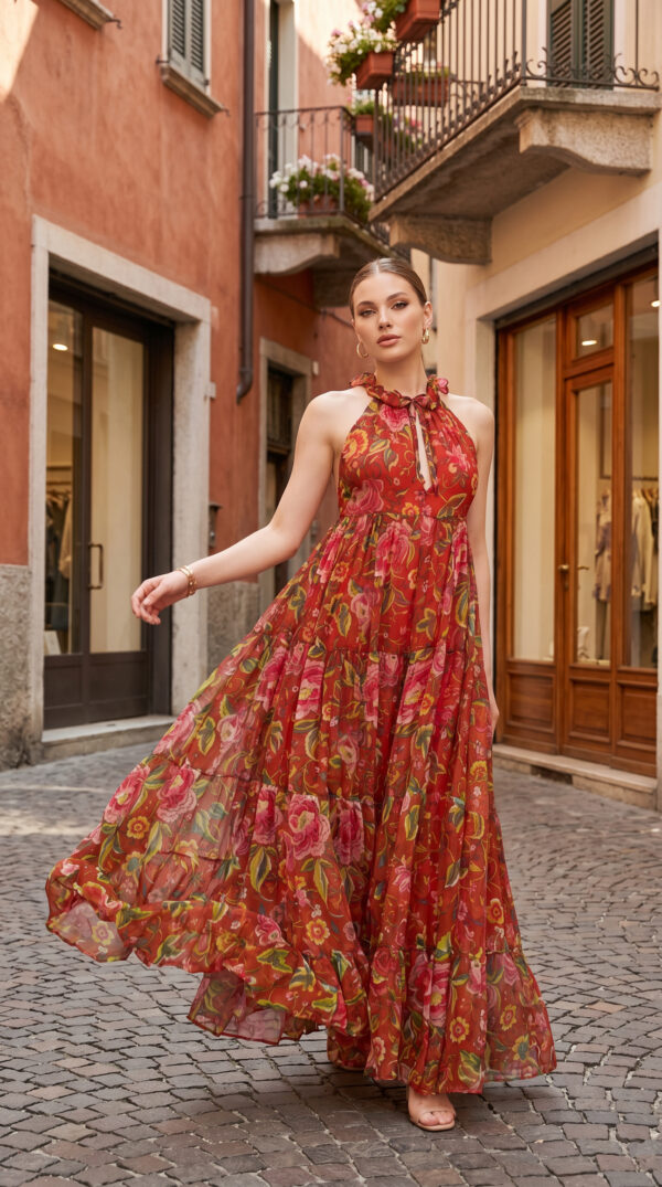 4CA0D8A9-81E8-4067-9773-43F78059D051 Jana Silk Boho Dress Flowers