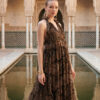 59627603-632F-424D-8E29-BD9D78E802DB Jana Silk Boho Dress Kahverengi