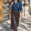 717A5D13-2DDC-45EC-BE50-79D63EA5A083 Jana Skirt Browni