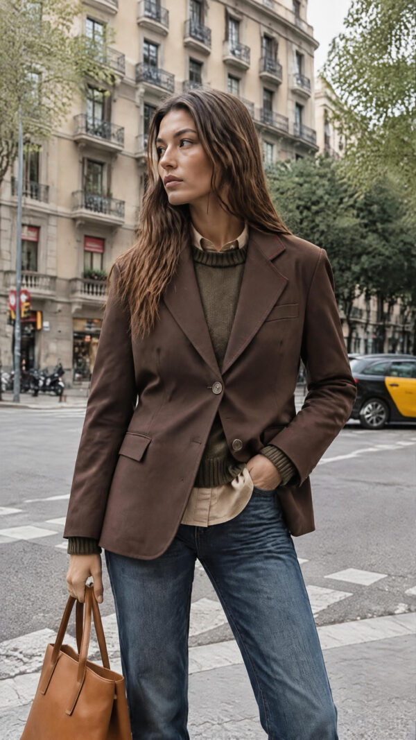 Jessin Jacket Browni
